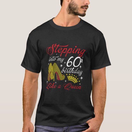 T-shirt Entrée Dans Mon 60E Anniversaire Comme Un Boss 60E (Devant)