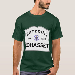 T-shirt Entrée de Cohasset Massachusetts Commonwealth de M
