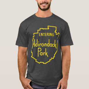 T-shirt Entrée des signes Adirondack Park