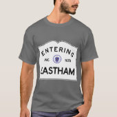 T-shirt Entrée Eastham Massachusetts Commonwealth de Mas (Devant)