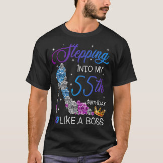 T-shirt Entrée En Mon 55E Anniversaire En 1964 Femmes Cour