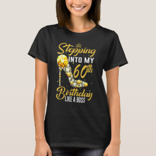 T-shirt Entrée En Mon 60E Anniversaire Comme Un Diamant Bo