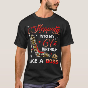 T-shirt Entrée En Mon 61E Anniversaire Comme Un Anniversai