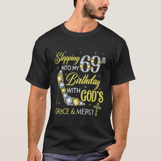 T-shirt Entrée En Mon 69E Anniversaire Pour Femmes (Devant)