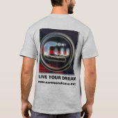T-shirt Entrepôt de voitures (Dos)