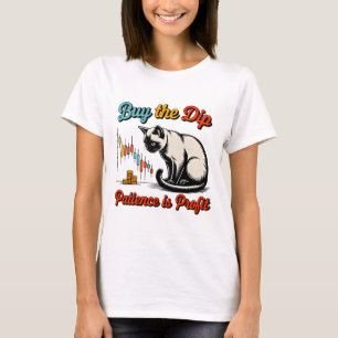 T-shirt Entrepreneur Acheter La Baisse Chat - Femme Patron