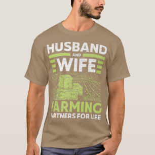 T-shirt Entreprise Agricole Partenaire Époux Et Femme
