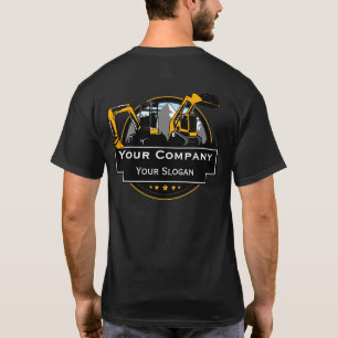 T-shirt Entreprise de Construction de Matériel Lourd Profe