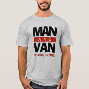 T-shirt Entreprise de déménagement, coursier ou chauffeur