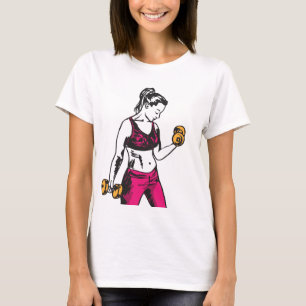 T-shirt Entreprise de formation personnelle de poids fémin