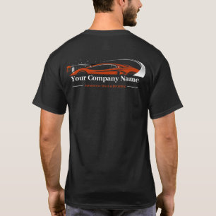 T-shirt Entreprise de lavage de voiture de detailing autom