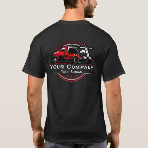 T-shirt Entreprise de remorquage professionnelle, service