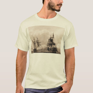 T-shirt Entreprise de schooner des Etats-Unis