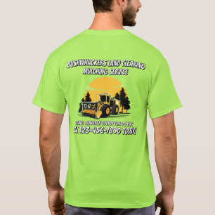 T-shirt Entreprise de service de débroussaillage personnal