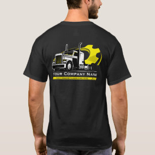 T-shirt Entreprise de Transport de Camions Professionnels