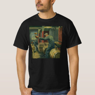 T-shirt Entreprise de Vins Anciens, Fabrication de Bouchon