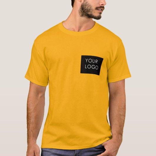 T-shirt Entreprise personnalisable Ajouter un logo moderne (Devant)