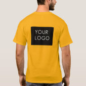 T-shirt Entreprise personnalisable Ajouter un logo moderne (Dos)