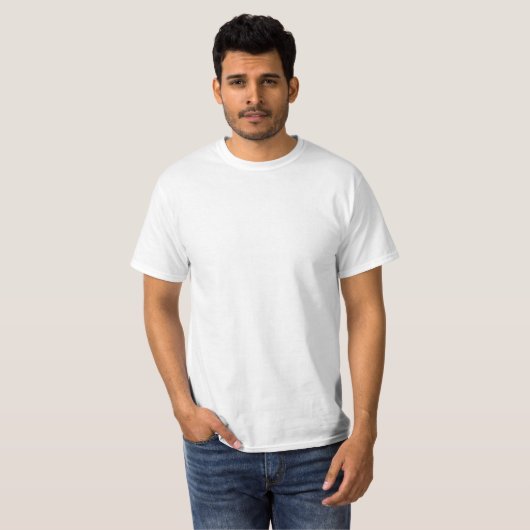 T-shirt Entreprise QR Code Scan Me Mans Back Print White (Devant entier)
