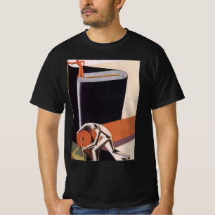 T-shirt Entreprise vintage, tissus et textiles Art Déco