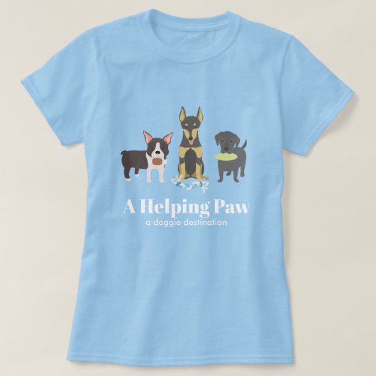 T-shirt Entreprises avec les animaux (Design devant)