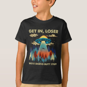 T-shirt Entrer Dans Alien Perdu Ufo Drôle Faisait Des Chos