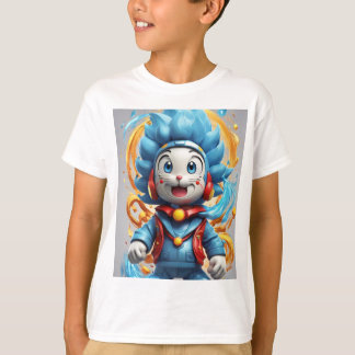 T-shirt entrer dans le monde de doraemon,
