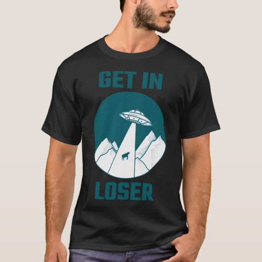 T-shirt Entrer dans Loser (Devant)
