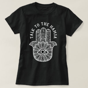T-shirt Entretien à la chemise de yoga de Hamsa