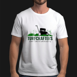 T-shirt Entretien de pelouse moderne Service de tonte d'am
