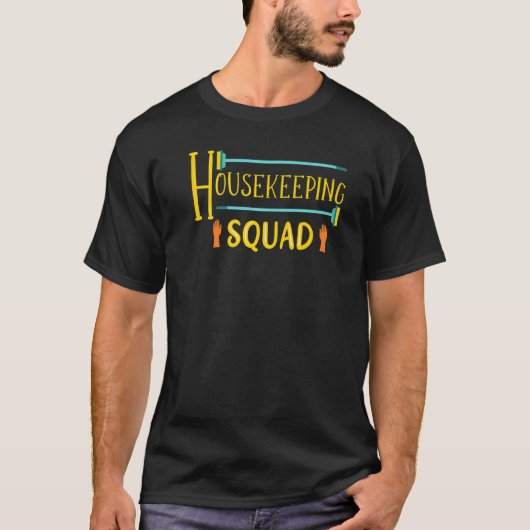 T-shirt Entretien ménager (Devant)