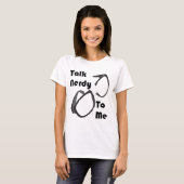 T-shirt Entretien ringard à moi (Devant entier)