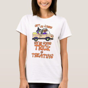 T-shirt Entrez dans Loser Trick ou Traiter Slogan amusant