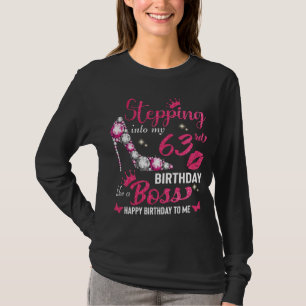 T-shirt Entrez dans mon 63e anniversaire comme un patron