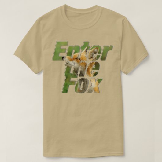 T-shirt Entrez le Renard (Design devant)