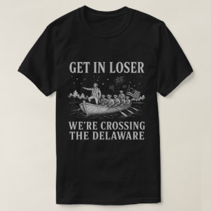 T-shirt Entrez les perdants Washington Delaware Mème
