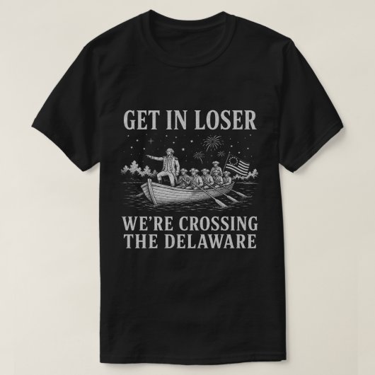T-shirt Entrez les perdants | Washington Delaware Mème (Design devant)