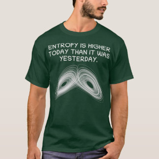 T-shirt Entropy Thermodynamique Physique Enseignant Scienc