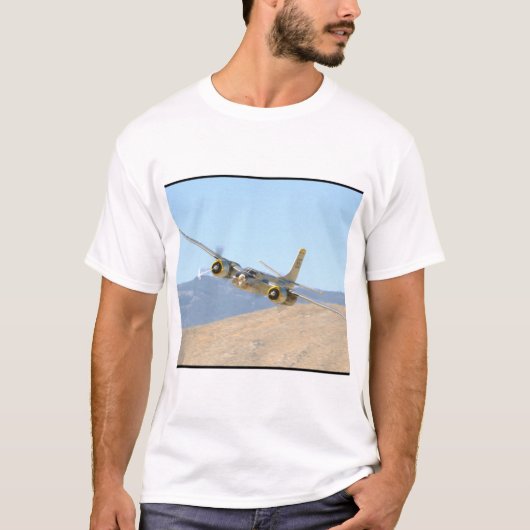 T-shirt Envahisseur de Douglas A26, avions aériens de (Devant)