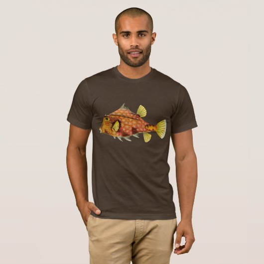 T-shirt enveloppé de poisson (Devant entier)