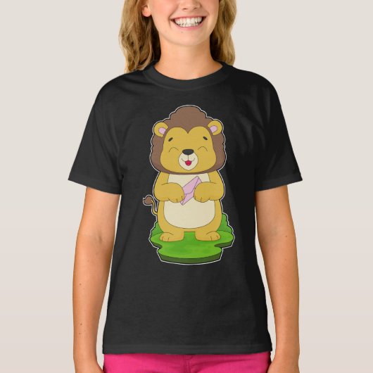 T-shirt Enveloppe Lion (Devant)