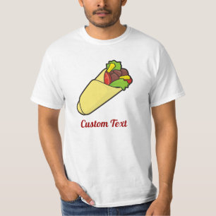T-shirt enveloppé sandwich Tortilla