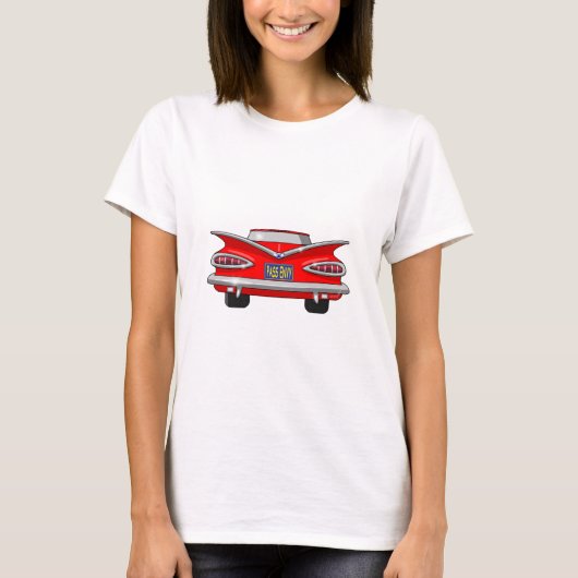 T-shirt Envie 1959 de passage d'impala de Chevrolet Chevy (Devant)