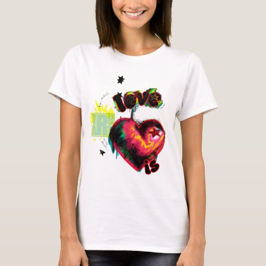 T-shirt envie d'amour (Devant)