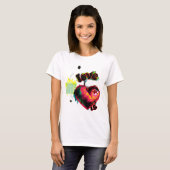 T-shirt envie d'amour (Devant entier)