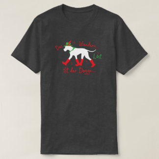 T-shirt Envie de voyager Édition Grand Danois