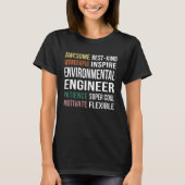 T-shirt Environmental Engineer Appreciation (Devant)