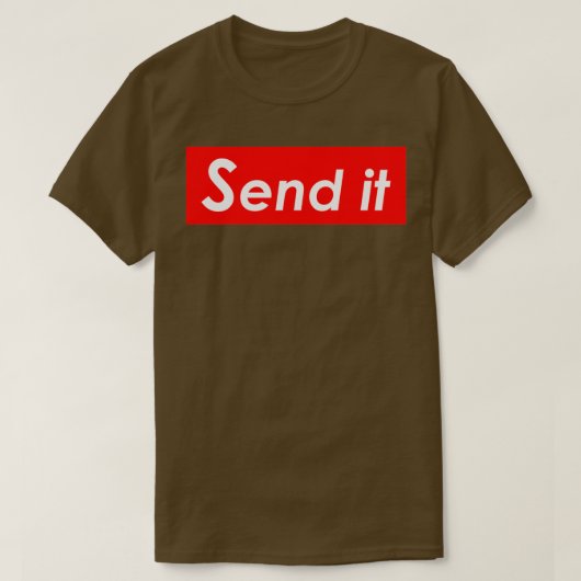T-shirt Envoyer (Design devant)
