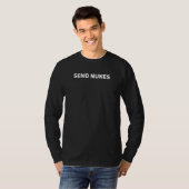T-shirt Envoyer des missiles nucléaires_1 (Devant entier)