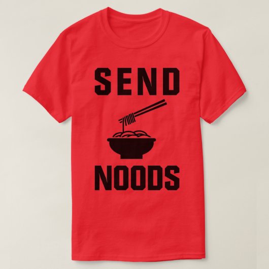 T-shirt Envoyer des noeuds (Design devant)